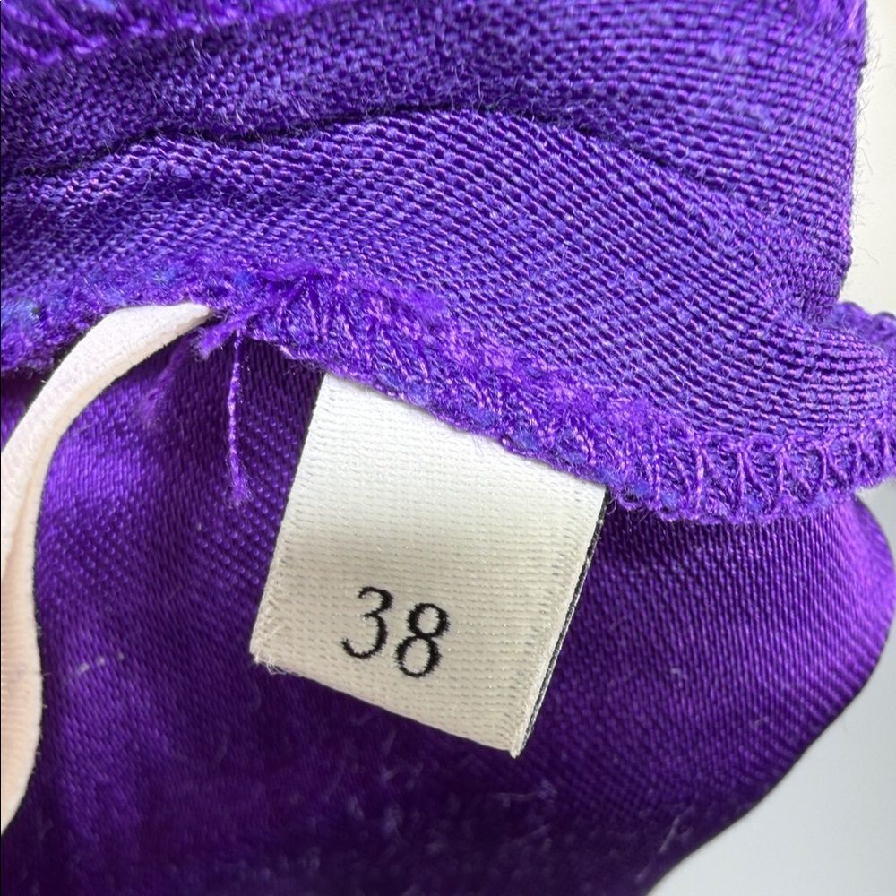 Sandro Purple Midi Dress (R9) - Picture 10 of 10